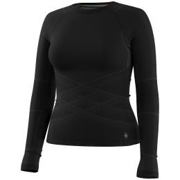 Smartwool Women's Intraknit All-Season Merino Base női funkcionális felső fekete Black