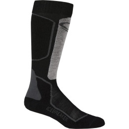 Férfii térdzokni Icebreaker Mens Ski+ Light OTC fekete Oil/Black/Silver