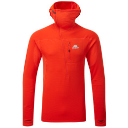 Férfi pulóver Mountain Equipment Eclipse Hooded Zip T narancs cardinal orange