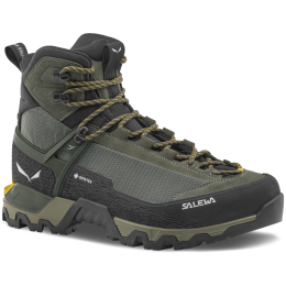 Salewa Mtn Trainer 3 Tech Mid Gtx M férfi túracipők zöld Faded Green/Forest Night