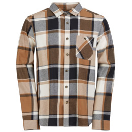 Fundango Harris Shirt férfi ing barna coffee