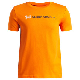 Under Armour UA B Logo Wordmark SS Outrageous Orange gyerek funkcionális felső