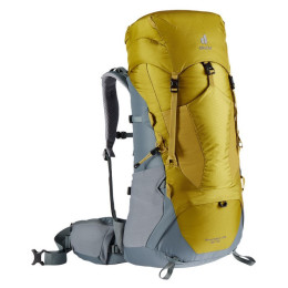 Deuter Aircontact Lite 50+10 hátizsák szürke/sárga
