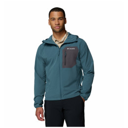 Columbia Tall Heights™ III Hooded Softshell férfi dzseki kék Everblue, Shark