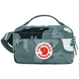 Fjällräven Kånken Graphics Hip Pack övtáska kék Nimbus Blue-Hidden Animals