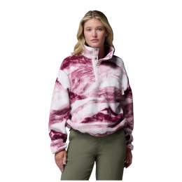 Columbia Helvetia™ II Printed Cropped Half Snap női pulóver