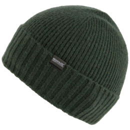 Regatta Ribbed Basic Beanie sapka zöld Dark Khaki
