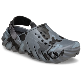 Crocs Echo Duck Camo Clog papucs szürke/fekete Charcoal/Black