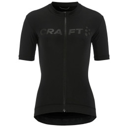 Craft W Endur Logo női kerékpáros mez fekete Black