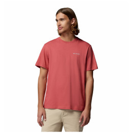 Columbia Csc™ Basic Tee férfi póló piros Washed Red