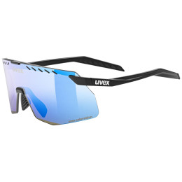 Uvex Pace Stage S Cv napszemüveg fekete/kék Black Matt/Mir.Blue