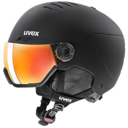Uvex Wanted Visor sí bukósisak fekete
