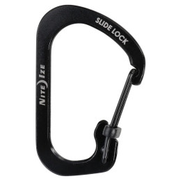 Nite Ize S-Biner Stainless Steel #3 segéd karabiner fekete Černá