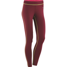 Női sport leggings Kari Traa Nora Tights burgundi vörös Blush