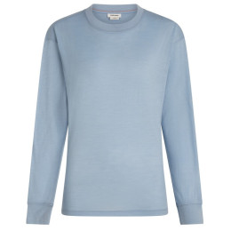 Icebreaker Women Mer 150 Tech Lite LS Relaxed Tee női funkcionális felső világoskék Zinc Blue