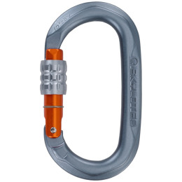 Skylotec Obx SG (screw gate) karabiner szürke/narancssárga Titanium/Orange/Titanium
