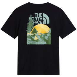 The North Face M Pitch A Tent Relaxed Ss Tee férfi póló fekete TNF BLACK
