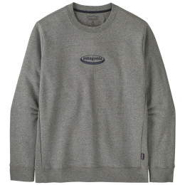 Patagonia Men's '95 Oval Logo Uprisal Crew Sweatshirt férfi pulóver szürke Gravel Heather