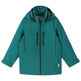 Reima Saarela Dark Teal gyerek vízálló kabát sötétzöld Dark Teal