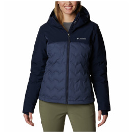 Columbia Grand Trek™ II Down Jacket női télikabát sötétkék Nocturnal, Dark Nocturnal