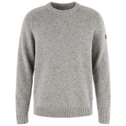 Fjällräven Övik Neps Knit Sweater M férfi pulóver szürke Light Beige