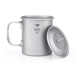 Keith Titanium Single-Wall Tit. Mug 300 ml bögrék-csészék