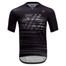 Férfi kerékpáros mez Silvini Gallo fekete