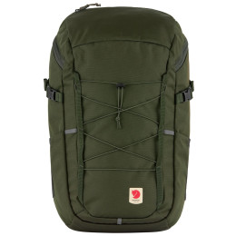 Fjällräven Skule Top Zip 30 hátizsák sötétzöld Deep Forest