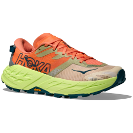 Hoka W Speedgoat 7 női cipő narancssárga/sárga Persimmon / Neon Yuzu
