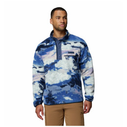 Columbia Helvetia™ II Printed Half Snap Fleece férfi pulóver