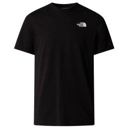 The North Face M Ss Mountain Outline Tee férfi póló fekete