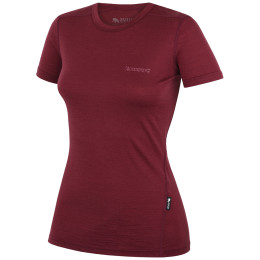 Zulu Merino 160 Short 4C női póló burgundi vörös wine