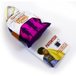 Törülköző N-Rit Campack Towel Premium rózsaszín pink