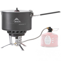 MSR WindBurner Group Stove System főző fekete/ezüst
