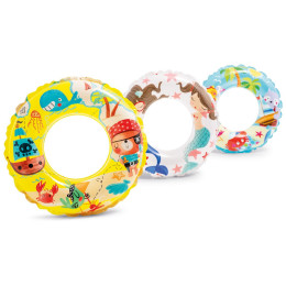 Felfújható úszógum Transparent Rings 59242NP