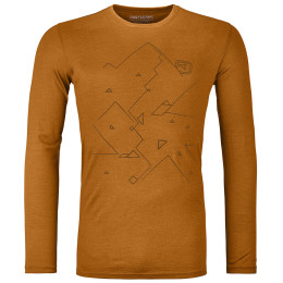 Ortovox 185 Merino Tangram Ls M férfi póló