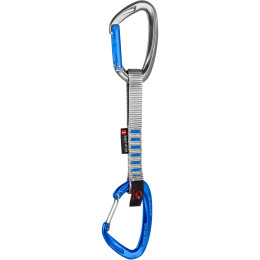 Expressz Mammut Crag Indicator Straight/Wire ezüst/kék silver/ultramarine
