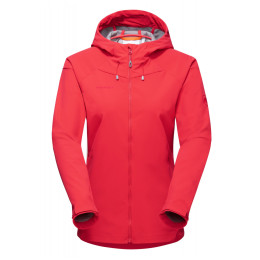 Női kabát Mammut Sapuen SO Hooded Jacket Women rózsaszín