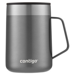 Contigo Streeterville Desk Mug 420ml thermo bögre ezüst sake