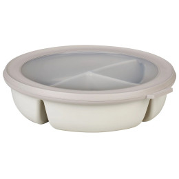 Mepal Bento bowl Cirqula 250+250+500 ml uzsonnás doboz fehér Nordic White