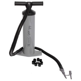Gumotex Kétirányú kézi pumpa 2/4 lt. kézi pumpa szürke