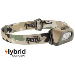 Fejlámpa Petzl Tactikka+ barna