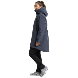 Didriksons Eris Wns Parka női softshell kabát türkiz Sleepy Blue
