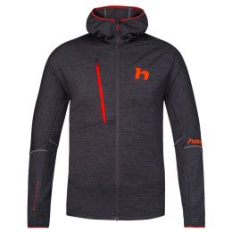 Hannah Niro Hoody férfi pulóver fekete anthracite mel