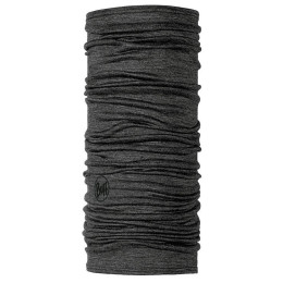 Buff Merino Lightweight Neckwear multifunkciós sál sötétszürke Solid Grey