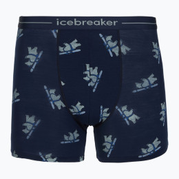 Icebreaker Men M 150 Anatomica Boxers BearTourAOP férfi sportboxer