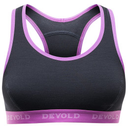 Melltartó Devold Double Woman Bra fekete Black
