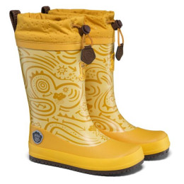 Affenzahn Rainboot Vegan Puddly Tiger gyerek gumicsizma sárga Tiger