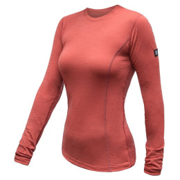 Sensor Merino Active női technikai hosszú ujjú póló. narancs terracotta