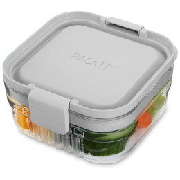 Packit Mod Snack Bento Box uzsonnás doboz szürke Steel Grey